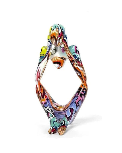 Figurine Penseur Maba en Résine