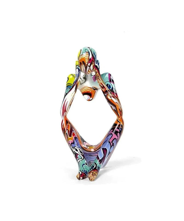 Figurine Penseur Maba en Résine