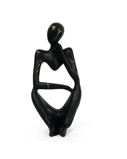 Figurine Penseur Ross en Résine noir