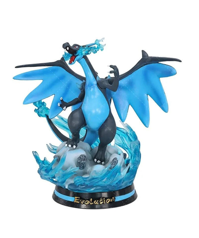 Figurine Pokémon - Méga Dracaufeu X 24 cm