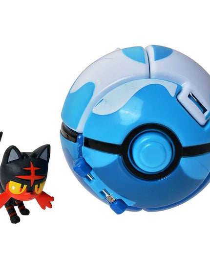 Figurine Pokémon Pokeball - Flamiaou